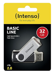 Intenso Basic Line 32 GB USB-Stick USB 2.0 für 5,99€ oder im Doppelpack für 11,98€ (Vergleich: 8,95€ bzw. 14,38€)