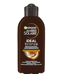 Garnier Bräunungsöl für vorgebräunte und dunkle Haut, Ambre Solaire Ideal Bronze, 1 x 200 ml für 5,56€