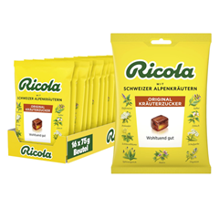 [Spar Abo] Ricola Original Kräuterzucker, 16 Beutel à 75g für 20,16€ (Vergleich: 28€)