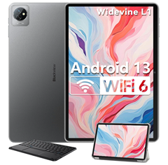 Blackview Tab30 Tablet (10 Zoll, 6GB RAM+64GB ROM(1TB TF) Android 13, WiFi6, Widevine L1 FHD+, 5100mAh Akku, Bluetooth 5.2) für 69,99€
