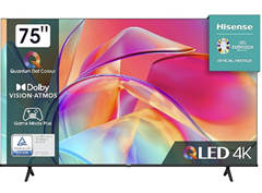 Hisense 75E7KQ QLED Smart TV 189 cm (75 Zoll), 4K für 739€