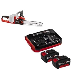 Einhell Akku-Kettensäge GE-LC 36/35 Li Power X-Change mit 2x 4,0 Ah Akkus und Twincharger für 239,99€ (Vergleich: 306,24€)