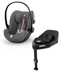 cybex GOLD Babyschale Cloud G i-Size Plus Lava Grey Plus mit Basisstation Base G für 346,50€ (Vergleich: 398,85€)