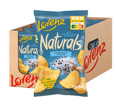 [Spar Abo] 12er Pack Lorenz Snack World Naturals Meersalz und Pfeffer Chips für 14,30€ (Vergleich: 23,88€)