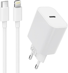 VINFFS Apple MFi Zertifiziert 25W USB C Ladegeräte und USB C auf Lightning Kabel für 5,99€