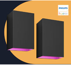 [nur 120x] 2x Philips Hue Resonate Outdoor Wandleuchte für 179,99€ (Vergleich: 249,95€)