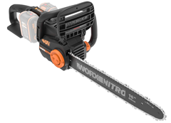 WORX WG385E.9 NITRO Akku Kettensäge 40V (bürstenloser Motor, 40cm Schnittlänge, 18m/s Schnittgeschwindigkeit, ohne Akku & Ladegerät) für 159,95€ (Vergleich: 199,95€)