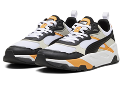 Puma Trinity Herren Sneaker white/black/vapor gray/clementine für 37,76€ (Vergleich: 68,98€)