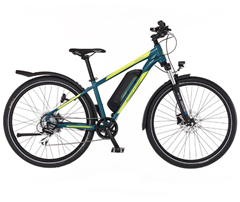 Fischer E-Mountainbike Terra 2.1. Junior (27,5 Zoll, RH 38cm, Heckmotor 45 Nm, 48 V Akku, 2022) für 569,05€ (Vergleich: 877€)
