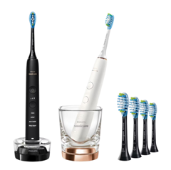 Philips HX9914/57 Sonicare DiamondClean 9000 Schallzahnbürste + 4 Bürstenköpfe für 184,95€ (Vergleich: 256,17€)