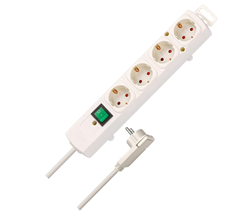 Brennenstuhl Comfort-Line Plus Steckdosenleiste 4-fach (2m Kabel, extra breite Abstände der Steckdosen) für 6,94€ (Vergleich: 10,30€)