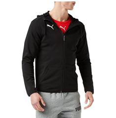 Outlet46: 2er Pack PUMA LIGA Herren Kapuzen-Sweatjacke schwarz für 29,99€ (Vergleich: 51,90€)