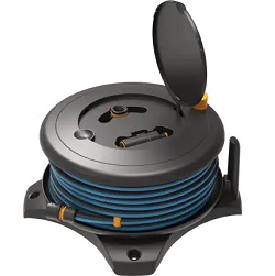 Fiskars Schlauchtrommel Solid M mit 20 m Schlauch plus 1,5m Zuleitungsschlauch für 30€ (Vergleich: 40€)