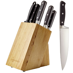 Amazon Basics Premium Messerblock 9 teilig für 34,99€