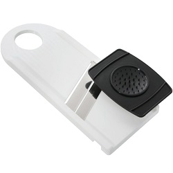 Fackelmann Gemüsehobel mit Restehalter mit zwei Edelstahl-Klingen für 6,99€ (Vergleich: 10,98€)