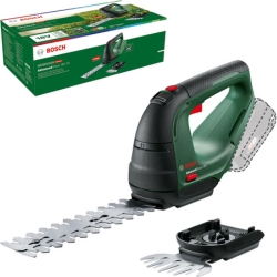 Bosch Akku-Rasen-/Heckenschere AdvancedShear 18V-10 für 59,99€ (VG: 74,69€) + gratis 3.0Ah Akku (Bosch-Aktion)