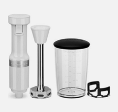 KitchenAid 5KHBV53EWH Stabmixer mit 700ml Mixbehälter für 49,90€ (Vergleich: 59,90€)