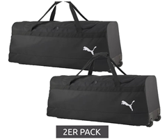 2er Pack PUMA Teamgoal 23 Wheel Teambag XL Reisetasche mit Rädern für 69,99€ (Vergleich: 142,99€)