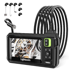 Lightswim 1920P HD Endoskop-Kamera mit wasserdichtem 4,3-Zoll-LCD-Bildschirm für 23,35€