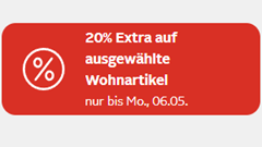 Otto.de: 20% Rabatt auf Wohnartikel, so z.B. rauch Schwebetürenschrank für 319,99€