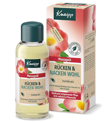 Kneipp Massageöl Rücken Wohl (100g) für 5,27€ (VG: 7,64€)