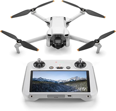 DJI Mini 3 (DJI RC) – Leichte und faltbare Mini-Kameradrohne mit 4K HDR-Video für 499€