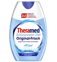 Theramed Zahnpasta Gel 2in1 Original-Frisch (1 x 75 ml) für 0,79€ (Vergleich: 1,15€)