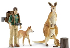 schleich 42623 Outback Abenteuer (NatGeo), für Kinder ab 3+ Jahren, WILD LIFE–Spielset für 9€
