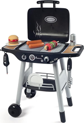 Smoby – Barbecue Kindergrill – Grill mit mechanischen Kunststoff-Flammen und Grillbesteck, 18 Zubehörteilen, für Kinder ab 3 Jahre für 29,99€