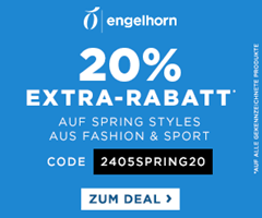 Engelhorn: 20% Rabatt auf viele Spring-Styles