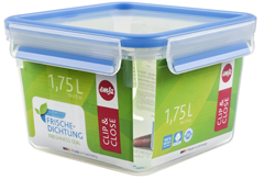 Emsa Clip & Close – Quadratische Frischhaltedose mit Deckel 1.75 Liter für 5,69€ (Vergleich: 9,62€)