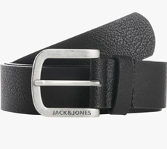 2 x JACK & JONES Herren Ledergürtel JACHARRY für 10,40€