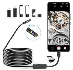 [Prime] 5 Meter Lightswim 1.920P Endoskop-Inspektionskamera mit acht LED-Leuchten für 17,95€