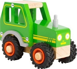 Small Foot Traktor aus 100% FSC-zertifizierten Holz und mit gummierten Reifen für 7,99€ (Vergleich: 12,99€)