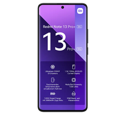 Xiaomi Redmi Note 13 Pro+ 5G (512GB) für 29€ mit 13GB LTE Daten, SMS und Sprachflat im Telefónica Netz für 12,99€/Monat
