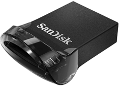 SanDisk Ultra Fit 256GB USB 3.2 Stick max. 400MB/Sek. für 19,90€ (Vergleich: 23,80€)