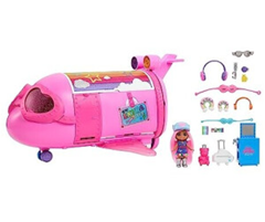 Barbie Extra Fly Luxuriöses pinkes Flugzeug (HPF72) für 25,94€
