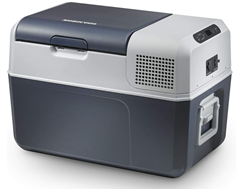 MOBICOOL FR40 Kompressor-Kühlbox mit 38 Liter Fassungsvermögen (12/24 V und 230 V, +10 °C bis -10 °C, EEK: C) für 241,99€ (statt 285€)