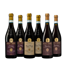 Die Weinbörse: Mastieri Piemonte Weinpaket mit 6 Gold ausgezeichneten Weinen für 39,99€ (statt 59,94€)