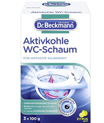 Dr. Beckmann Aktivkohle Wc-Schaum | Selbstaktivierender Schaum | leicht anzuwenden für 2,69€