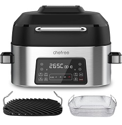 6 Liter CHEFREE Heißluftfritteuse AFG01 für 99,99€ (Vergleich: 109,99€)