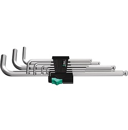 9-teiliger Wera 950 PKL/9 SM N Winkelschlüsselsatz für 14,48€ (Vergleich: 19,38€)