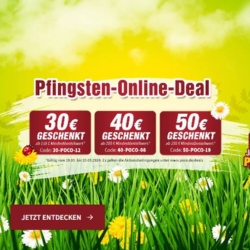 POCO: bis zu 50€ Extra-Rabatt bei unseren Bestellungen