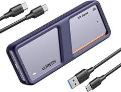 UGREEN 40 Gbps M2 SSD Gehäuse, USB4 NVMe Gehäuse mit leistungsstarker Kühlleistung für 79,99€