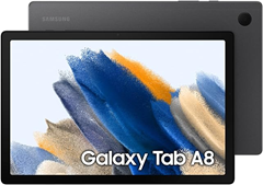 Samsung Galaxy Tab A8, Android Tablet, WiFi, 7.040 mAh Akku, 10,5 Zoll TFT Display in grau für 149€