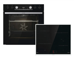 Gorenje Einbauherd BCIX6737E05BG + ID640X Induktionsfeld für 412,35€ (Vergleich: 526,90€)