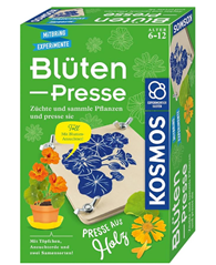 KOSMOS 658175 Blüten-Presse aus Holz mit Anpflanzset für 6,55€ (Vergleich: 10,89€)