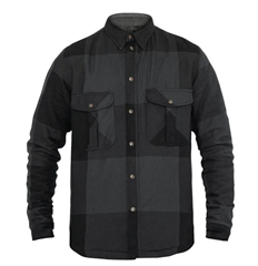 John Doe Motoshirt Big Block grau-schwarz mit Protektoren für 153,99€ (Vergleich: 227,92€)