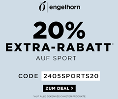 Engelhorn: 20% Rabatt auf Sport
