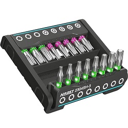 16-teiliges Hazet Smart Holder Bit-Set 2304SH-3 für 12,14€ (Vergleich: 17,87€)